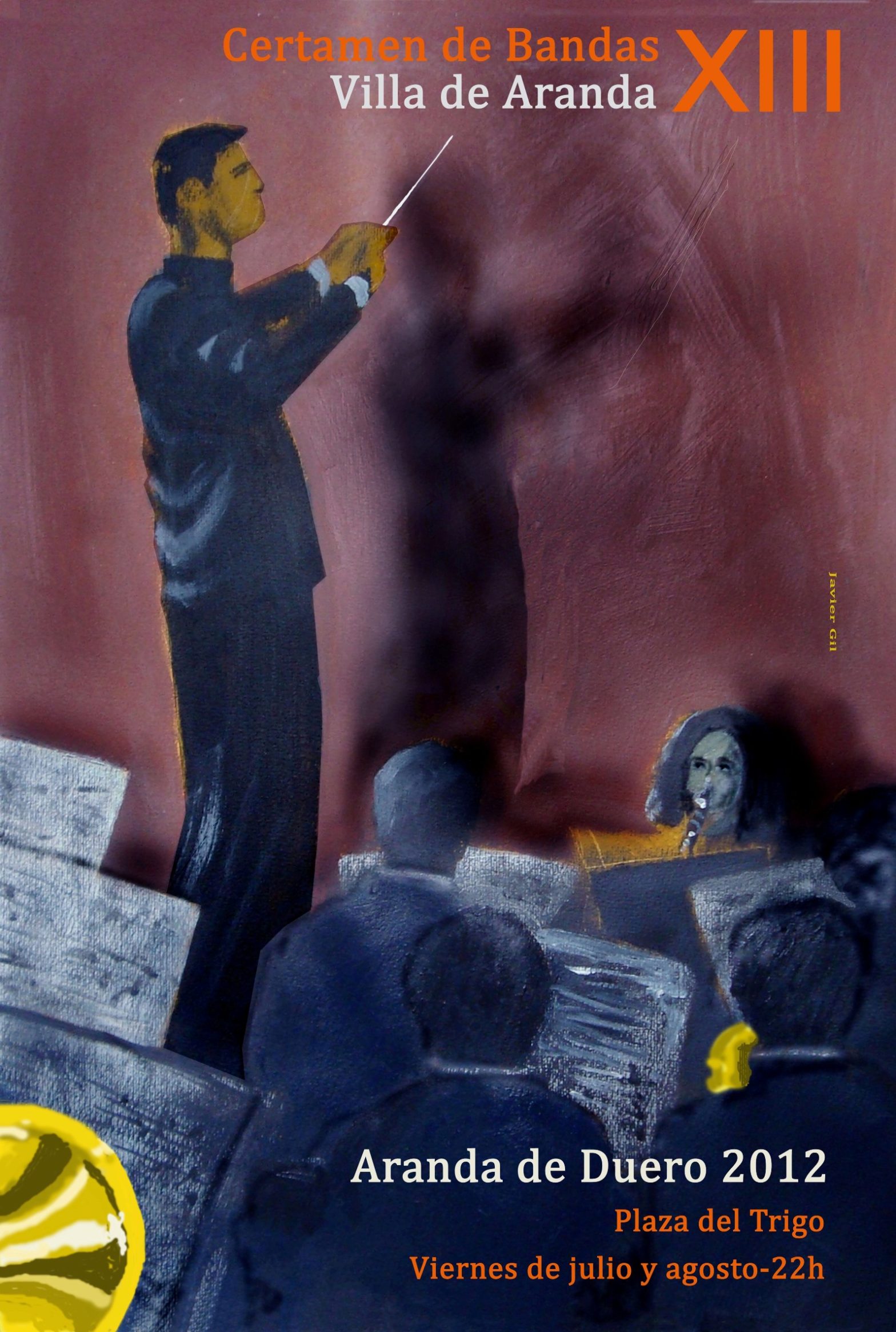 XIII CERTAMEN INTERNACIONAL DE BANDAS DE MÚSICA «VILLA DE ARANDA», 2012