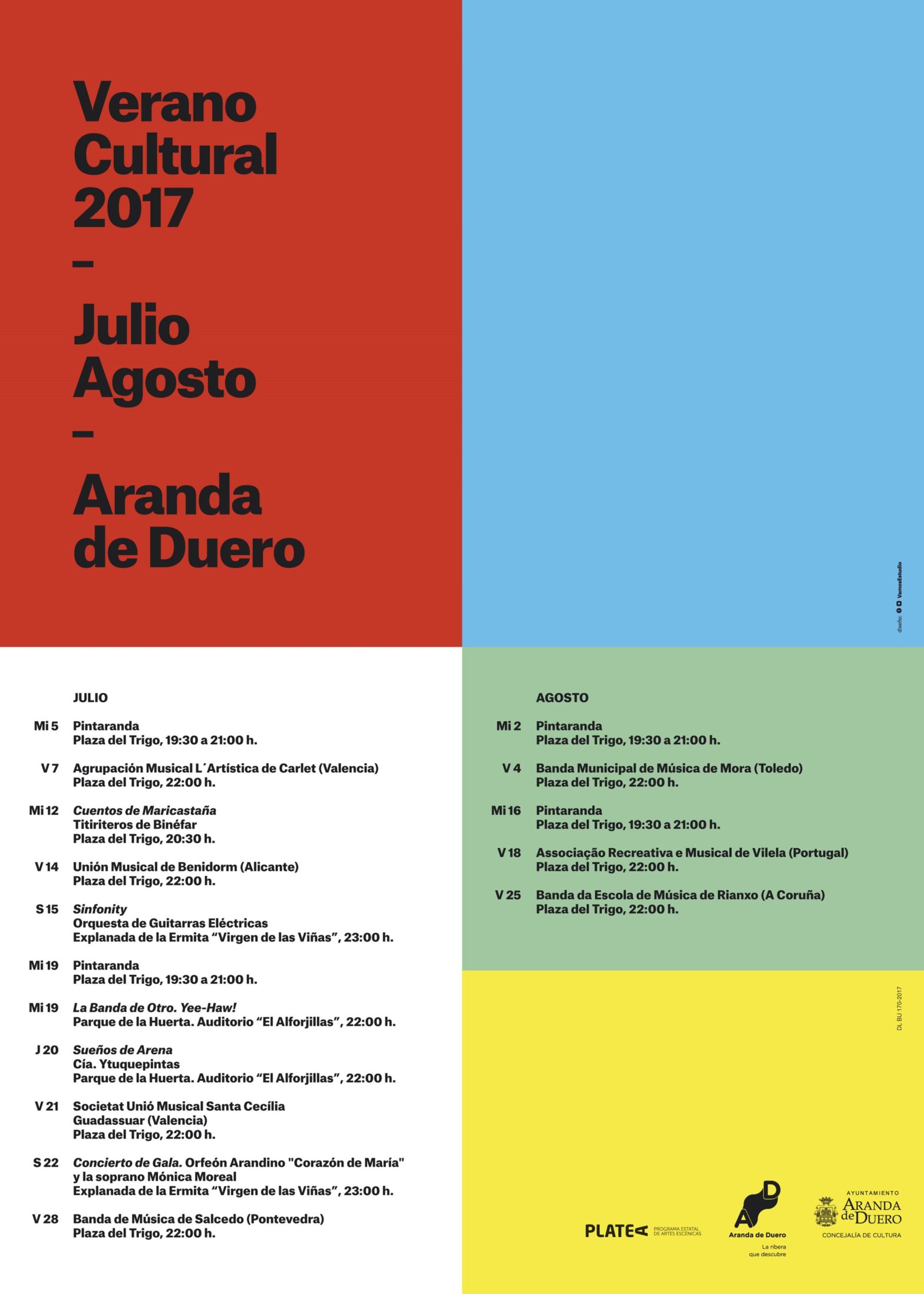 VERANO CULTURAL 2017
