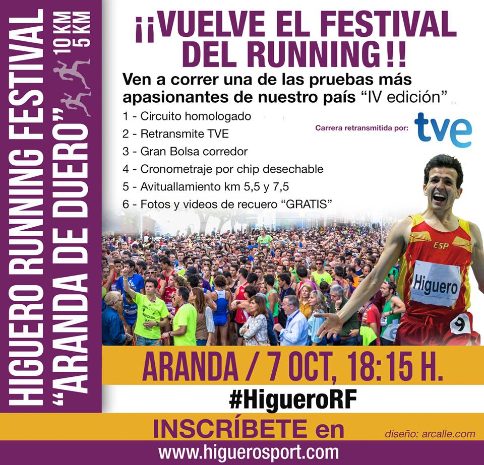 IV Carrera Villa de Aranda «Higuero Running Festival»