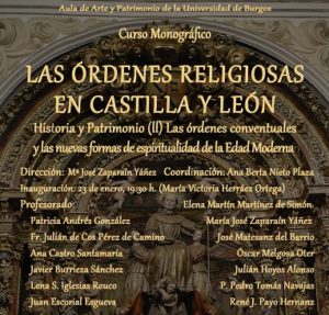 Curso monográfico: Las órdenes religiosas en Castilla y León II: Historia y Patrimonio