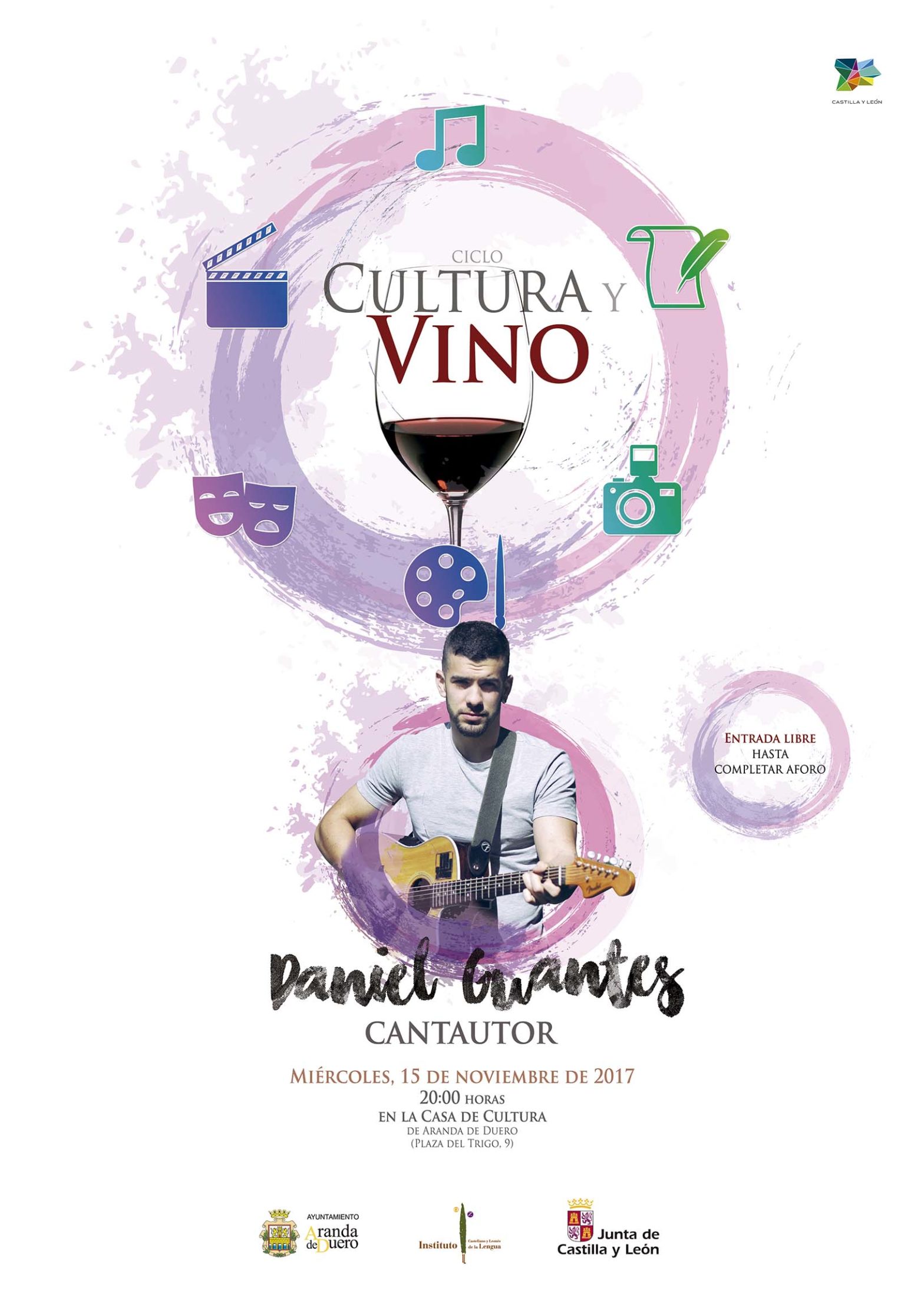 CICLO CULTURA Y VINO: DANIEL GUANTES