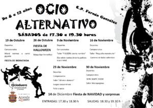 PROGRAMA DE OCIO Y TIEMPO LIBRE PARA NIÑOS DE 8-12 AÑOS EN EL CEIP FERNÁN GONZÁLEZ PROGRAMA DE OCIO Y TIEMPO LIBRE PARA NIÑOS DE 8-12 AÑOS EN EL CEIP FERNÁN GONZÁLEZ