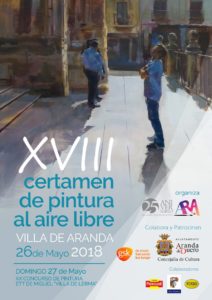 OBRAS PREMIADAS: XVIII CERTAMEN DE PINTURA RÁPIDA AL AIRE LIBRE «VILLA DE ARANDA»