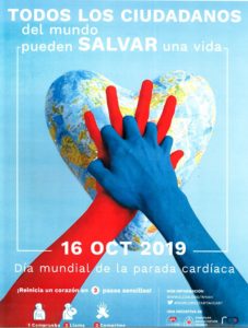 II MACROCURSO DE RCP (Reanimación Cardiopulmonar) – RECINTO FERIAL – MIÉRCOLES 16 DE OCTUBRE DE 2019