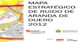 Mapa estratégico de ruido de Aranda de Duero 2012.