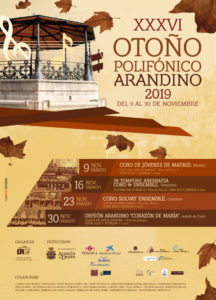 XXXVI OTOÑO POLIFÓNICO ARANDINO 2019 XXXVI OTOÑO POLIFÓNICO ARANDINO 2019