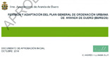 Revisión y adaptación del PGOU de Aranda de Duero. Documento aprobación inicial.