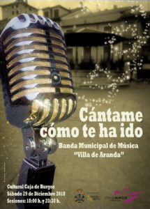 CONCIERTO DE NAVIDAD DE LA BANDA MUNICIPAL DE MÚSICA «VILLA DE ARANDA», 2018 CONCIERTO DE NAVIDAD DE LA BANDA MUNICIPAL DE MÚSICA «VILLA DE ARANDA», 2018