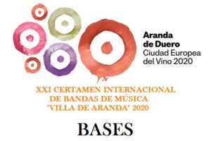 BANDAS SELECCIONADAS DEL XXI CERTAMEN INTERNACIONAL DE BANDAS DE MÚSICA «VILLA DE ARANDA», 2020