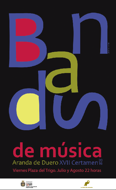 BANDAS GANADORAS DEL XVII CERTAMEN INTERNACIONAL DE BANDAS DE MÚSICA «VILLA DE ARANDA», 2016