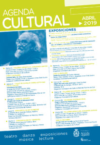 AGENDA CULTURAL ABRIL 2019