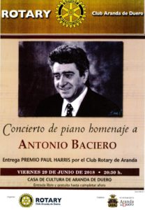 CONCIERTO DE PIANO HOMENAJE A ANTONIO BACIERO