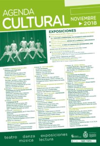 AGENDA CULTURAL NOVIEMBRE 2018