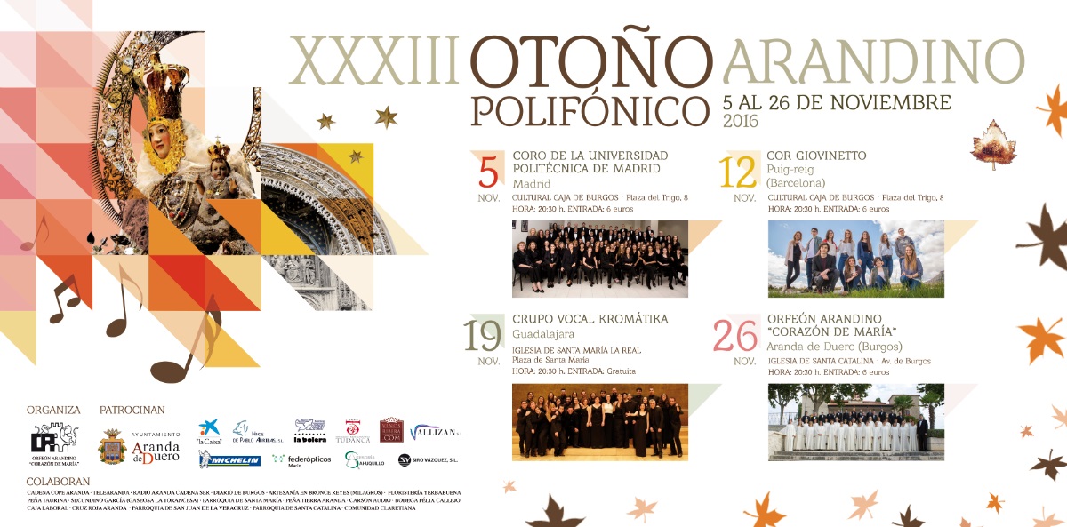 XXXIII OTOÑO POLIFÓNICO ARANDINO
