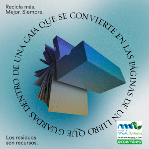 ¡¡RECICLANDO LA CAJA QUE GUARDA LAS HOJAS DEL LIBRO …!!