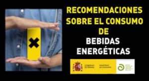 AGENCIA DE SEGURIDAD ALIMENTARIA Y NUTRICIÓN. RECOMENDACIONES SOBRE EL CONSUMO DE BEBIDAS ENERGÉTICAS