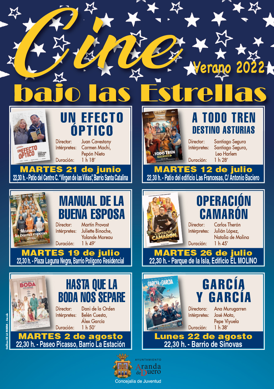CINE BAJO LAS ESTRELLAS 2022