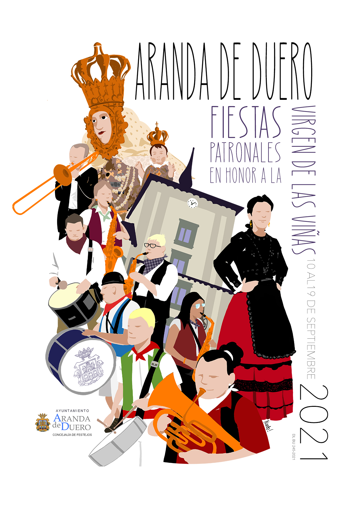 CARTEL GANADOR DEL CONCURSO CARTEL DE LAS FIESTAS PATRONALES 2021