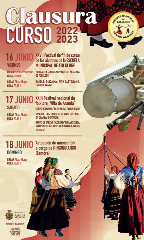 Festival de la Escuela de Folklore curso 2022/2023.