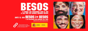 Día Mundial del Sida 2023. Ante el VIH #BESOSyMÁSBESOS