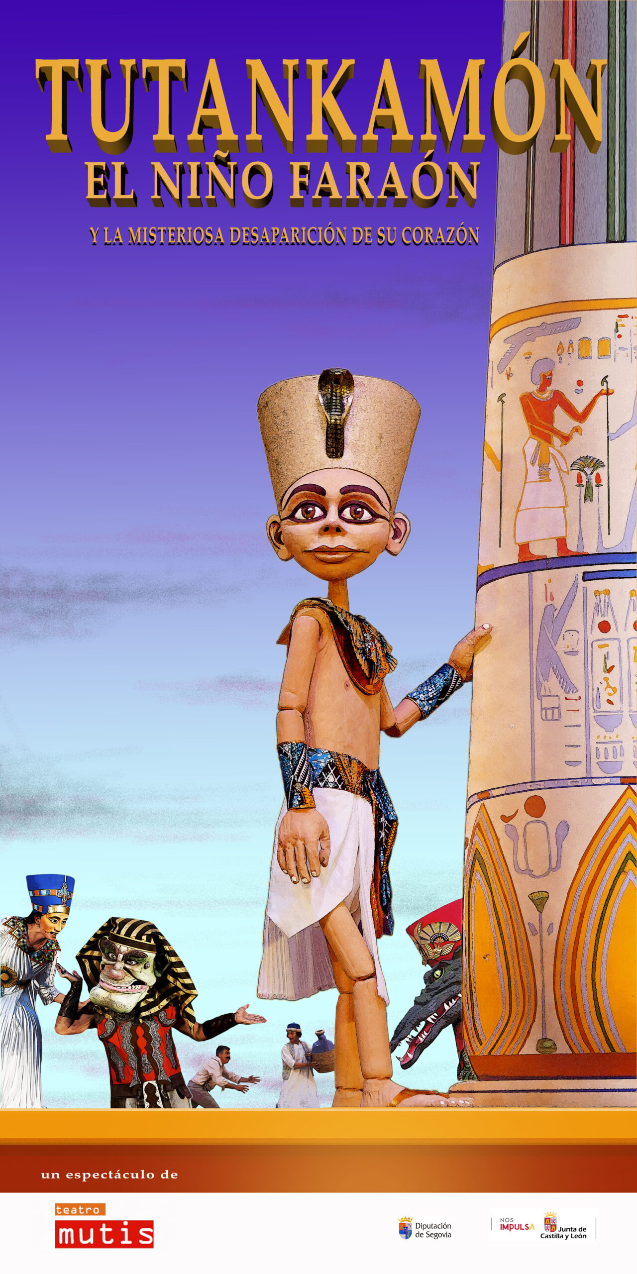 «Tutankamón, el niño faraón» Teatro mutis