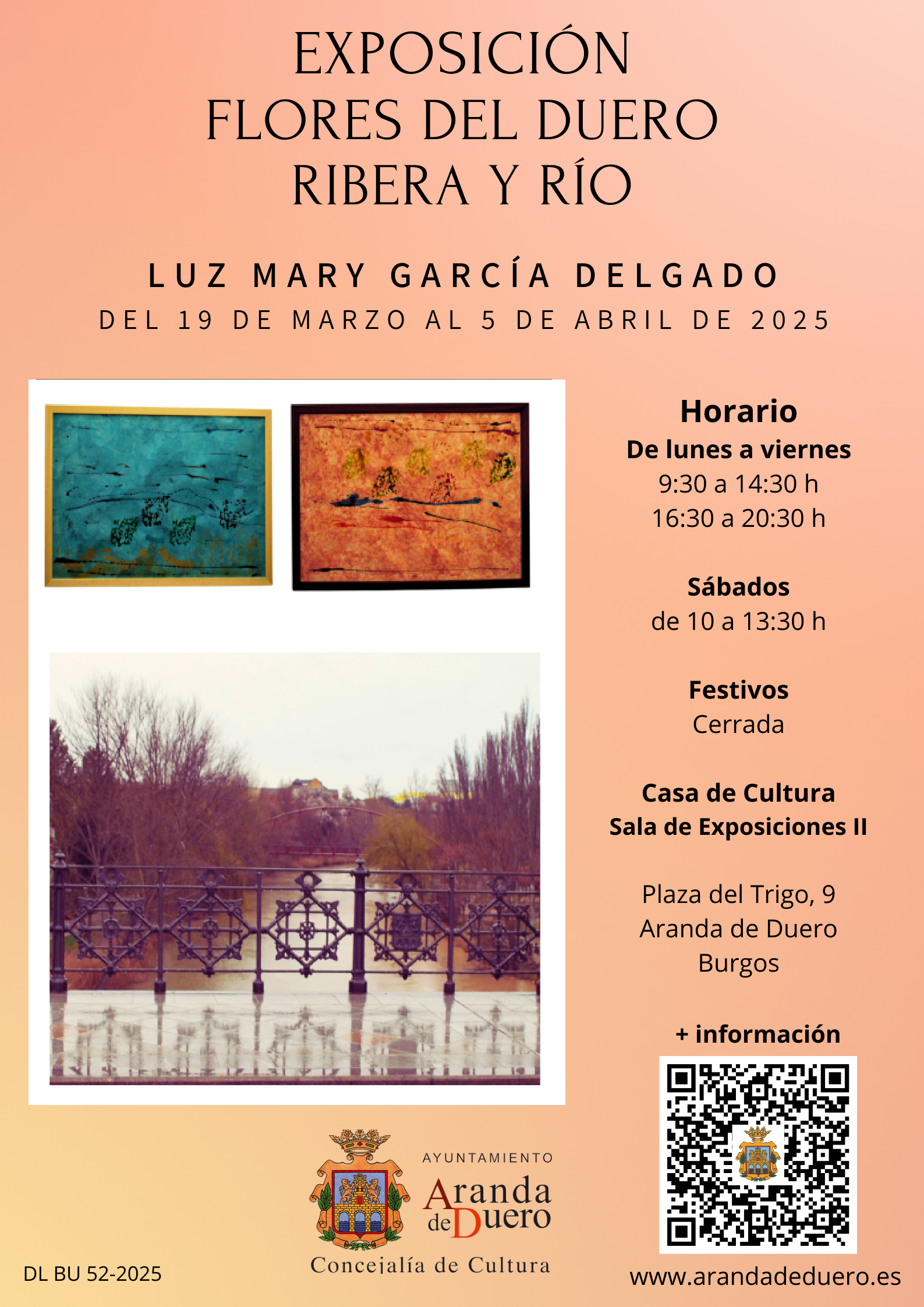 Exposición Flores del Duero, Ribera y Rio