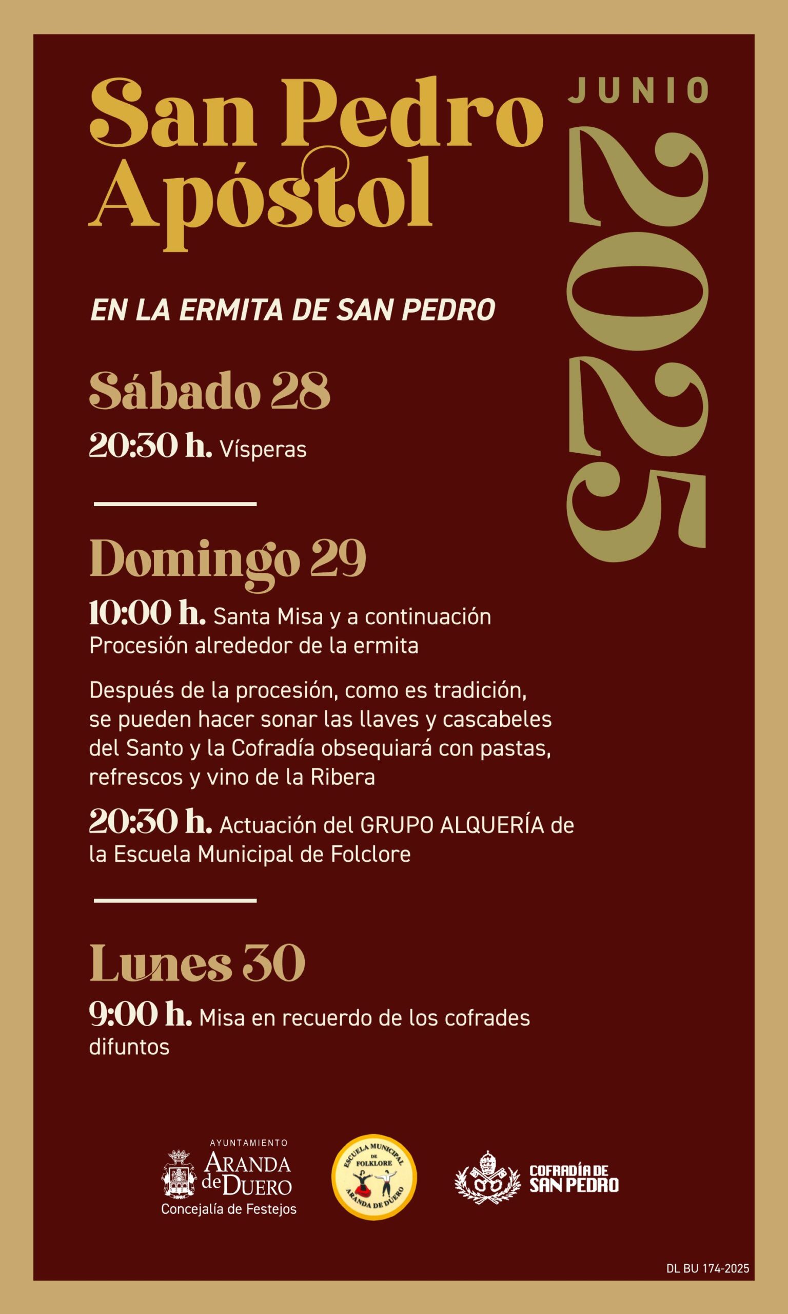 FESTIVIDAD DE SAN PEDRO 2025